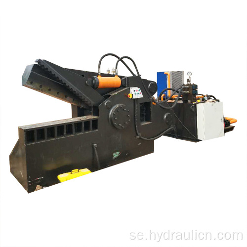 Hydrauliskt aluminiumstålkopparrör Alligator Shear